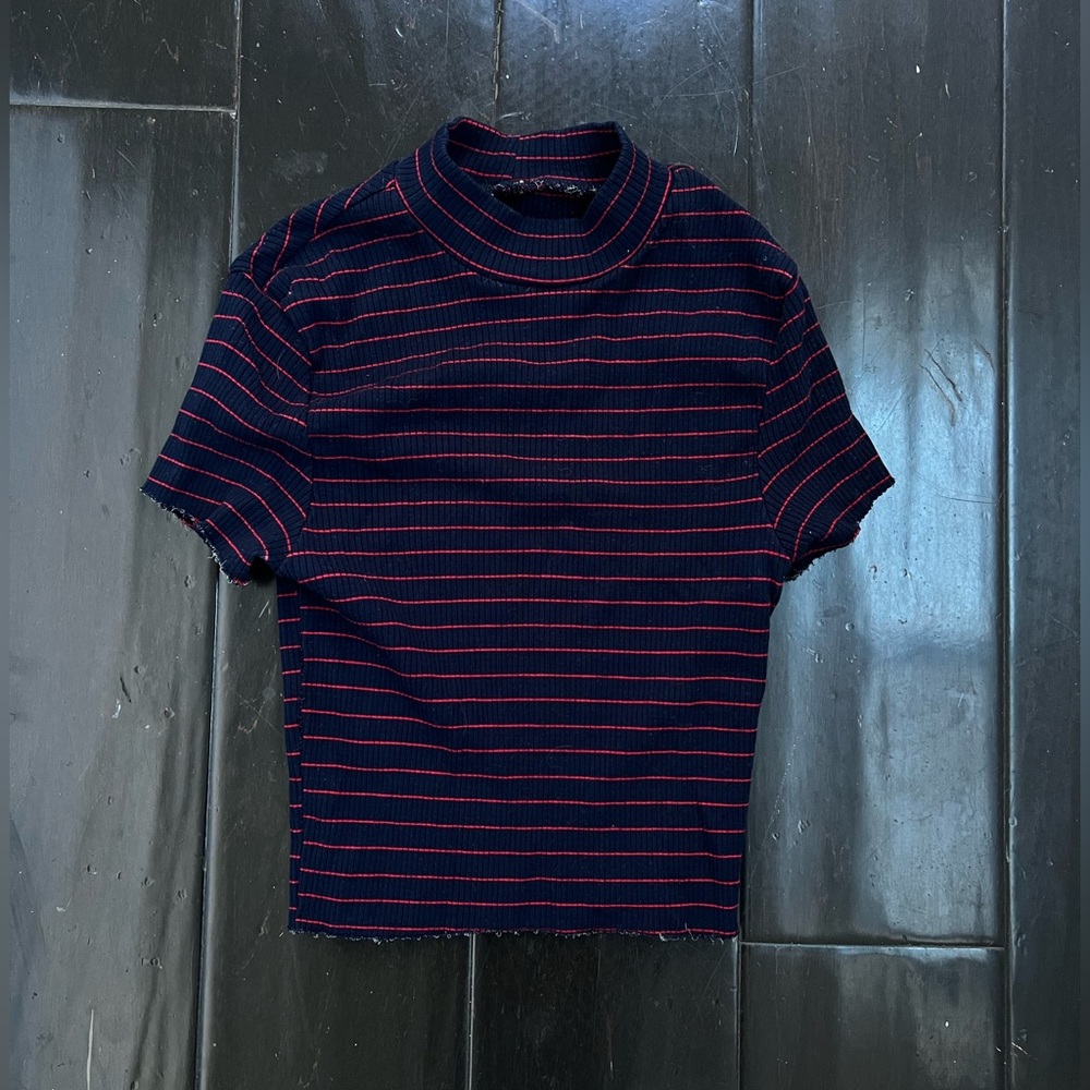 Reformation Striped T shirt Top